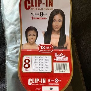 Equal 18in clip in hair extensions